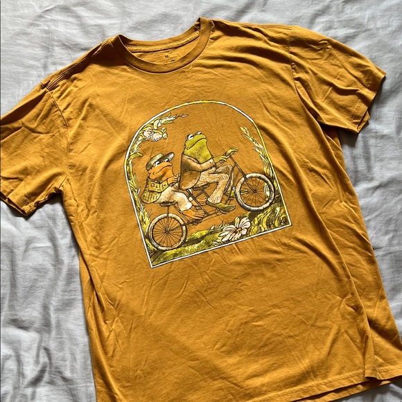 Mustard Yellow Graphic Women's Tee - Picture 1 of 1